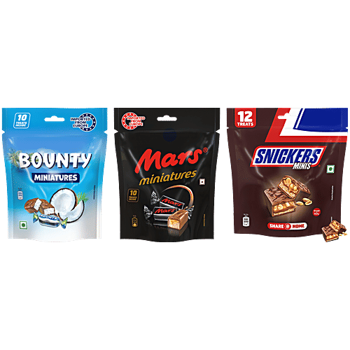Snickers Bounty Combi Pack 307 gm