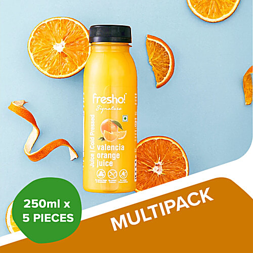 Buy fresho! Signature Valencia Orange Juice Cold Pressed Online