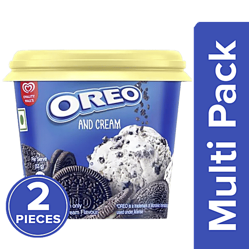 Buy Kwality Wall's Frozen Dessert - Oreo & Cream Online at Best