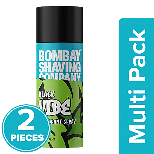 Buy Bombay Shaving Company Black Vibe Deodorant Spray Musky