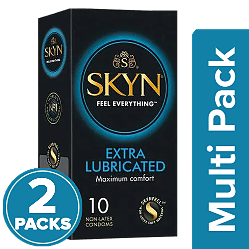 Buy SKYN Extra Premium Condoms - Extra Lubricated, Maximum Comfort Online  at Best Price of Rs null