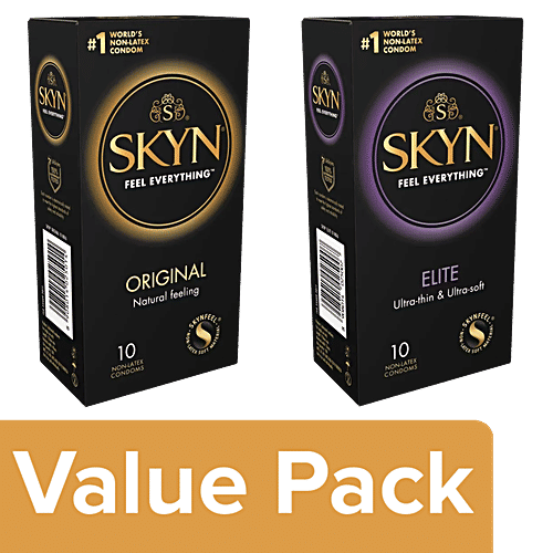 STI Protection Condoms Skyn Elite Condoms - 22 Count