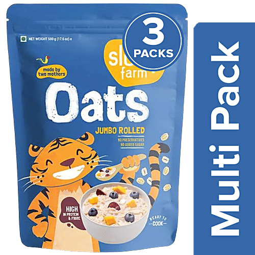 Buy Slurrp Farm Slurrp Farm 100% Wholegrain Rolled Oats for Kids
