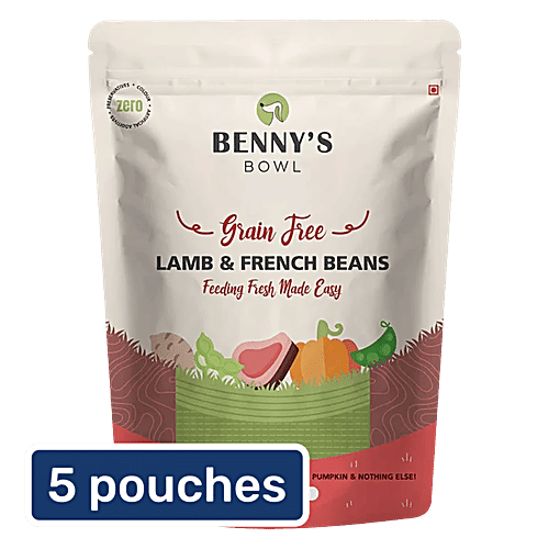 Buy Benny's Bowl Grain Free Lamb & French Beans Dog Food Online at Best ...