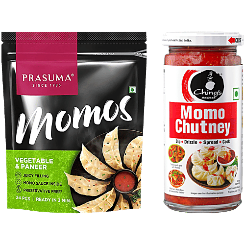Buy bb Combo Ching's Secret Momo Chutney, 250 g + Prasuma