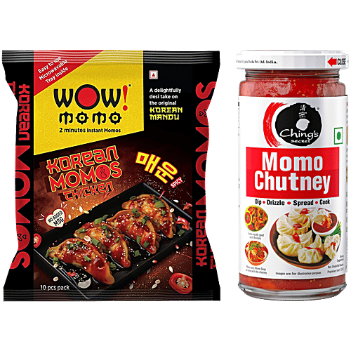 Buy bb Combo Ching's Secret Momo Chutney, 250 g + Wow! Momo