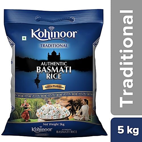 Buy Kohinoor Basmati Rice Platinum Authentic 5 Kg Online At Best
