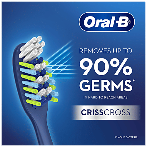 Oral B Anti-Plaque Complete Clean Assorted Soft Medium Toothbrush B2G2 Cbd