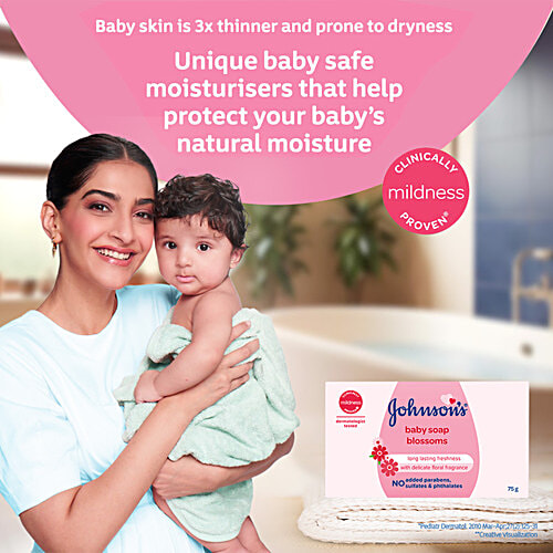 Johnson'S Blossoms Baby Soap 75G