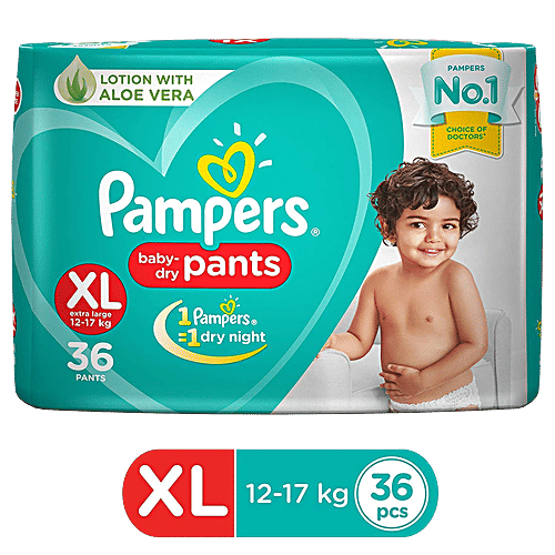 Buy Pampers Pants Diapers Extra Large Size 36 Pcs Online At Best