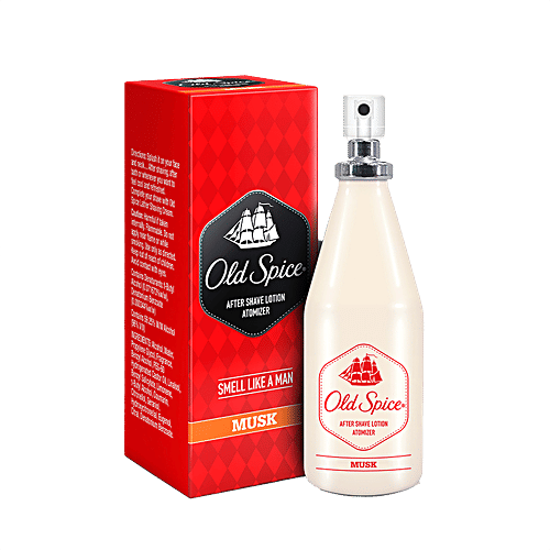 Buy Old Spice After Shave Lotion Musk Atomizer 150 Ml Bottle