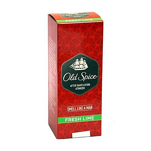 Buy Old Spice After Shave Lotion Atomizer Fresh Lime 150 Ml Bottle