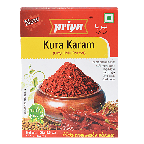 Buy Priya Kura Karam Online at Best Price of Rs 65 bigbasket