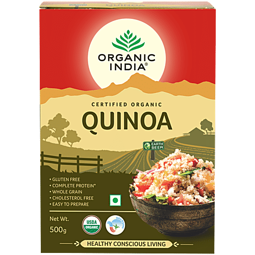 Organic India Quinoa Certified Organic, 500 g