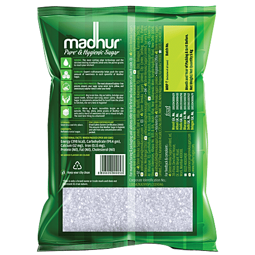 Madhur Pure & Hygienic Sugar 5Kg