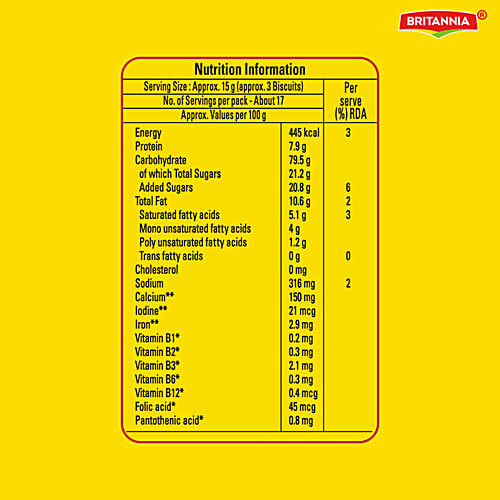 Britannia Marie Gold Biscuits 250 Gm