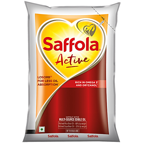 Saffola Active Blend Edible Vegetable Oil 1 Ltr
