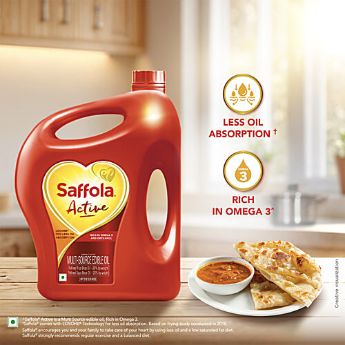 Saffola Active Multi Source Edible Oil 4.25 Kg