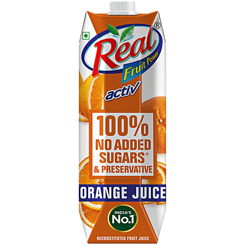 Buy Real Activ Juice Orange With No Added Sugar L Online At Best