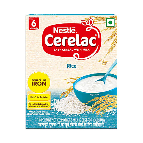 Buy Nestle Cerelac Rice (Stage 1) 300 gm Carton Online at Best