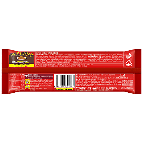 Top Ramen New Masala Noodles 27 Gm