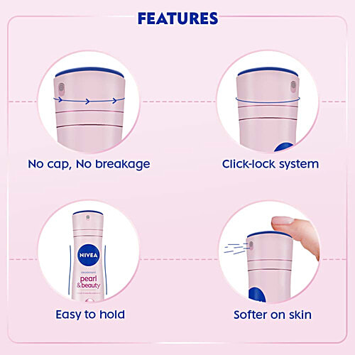 Nivea Pearl & Beauty Deodorant For Women 150Ml