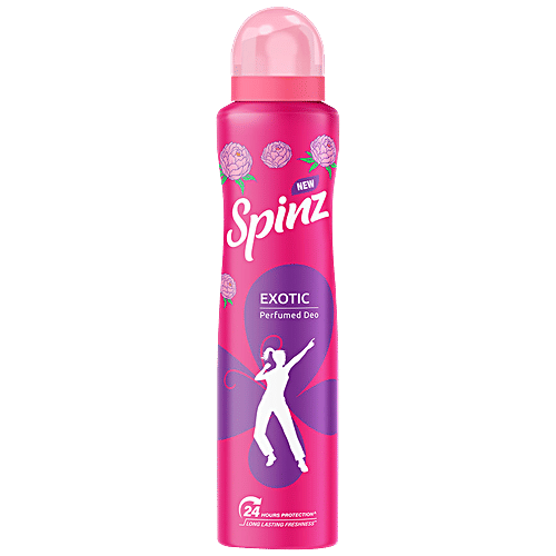 Buy Spinz Perfumed Deodorant Exotic 150 Ml Online At Best Price of