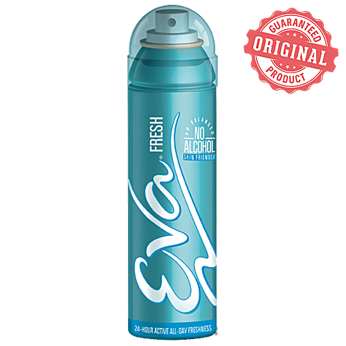 Eva Deodorants for Women Fresh pH Balanced No Alcohol Skin Friendly,  125 ml