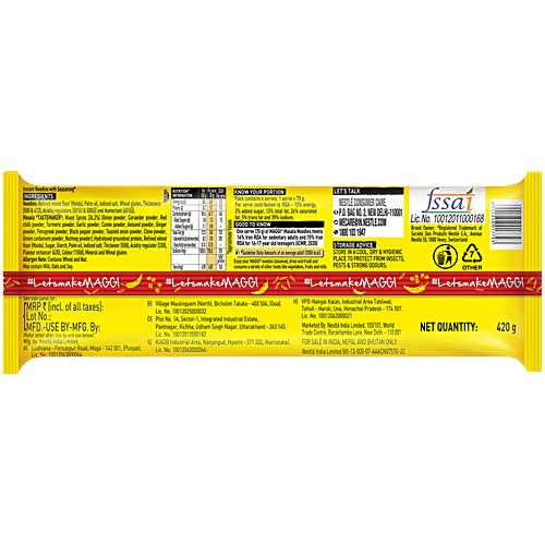 Maggi 2-Minute Masala Instant Noodles 420 Gm