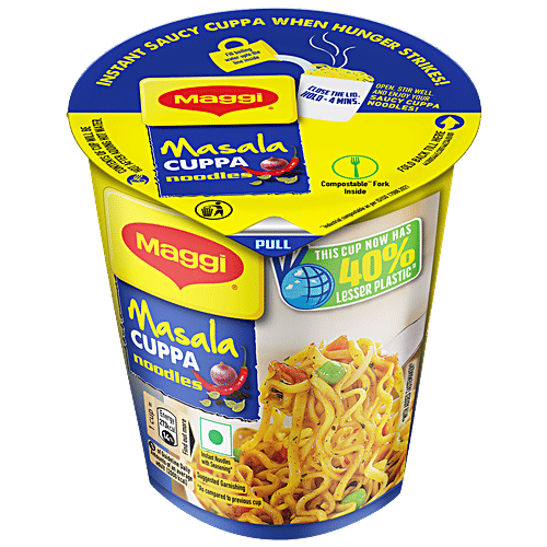 Maggi Masala Instant Cuppa Noodles 70 Gm