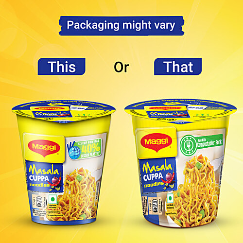Maggi Masala Instant Cuppa Noodles 70 Gm