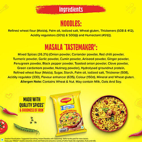 Maggi 2-Minute Masala Noodles 70 Gm