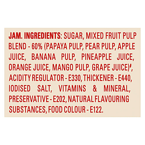 Kissan Mixed Fruit Jam 90 Gm