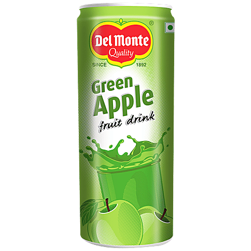 Del Monte Fruit Drink Green Apple, 240 ml