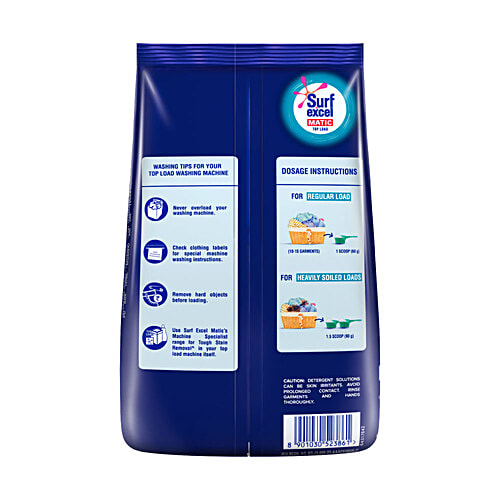 Surf Excel Matic Top Load Detergent Powder 1 Kg.