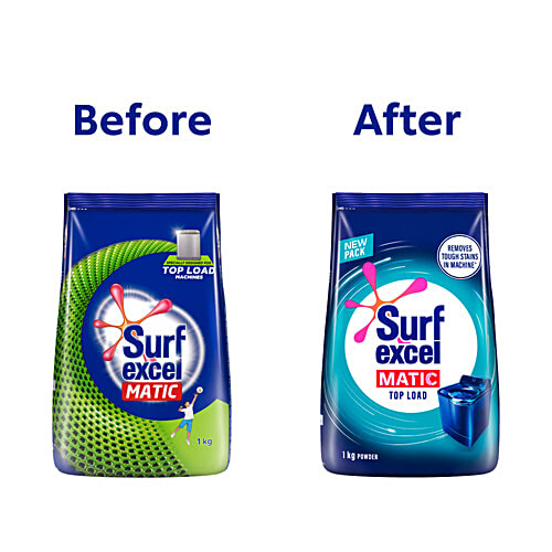 Surf Excel Matic Top Load Detergent Powder 1 Kg.
