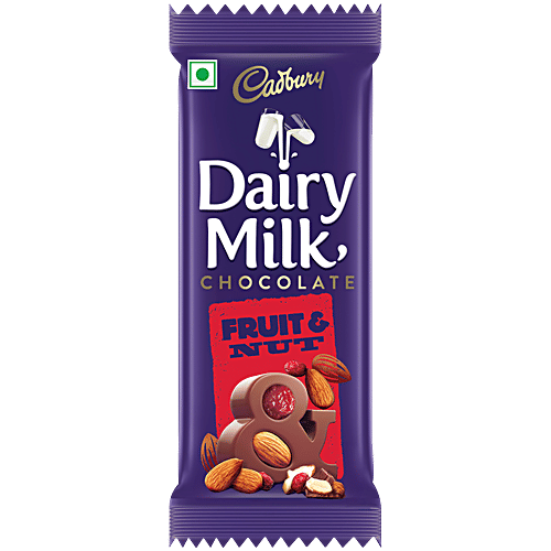 Cadbury Dairy Milk Fruit & Nut Chocolate Bar, 75 g