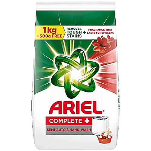 Ariel Complete Detergent Powder, 1.5 kg