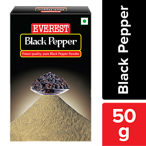 Everest Black Pepper Powder, 50 g