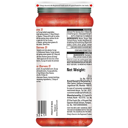 Ching Secret Schezwan Stir Fry Cooking Sauce