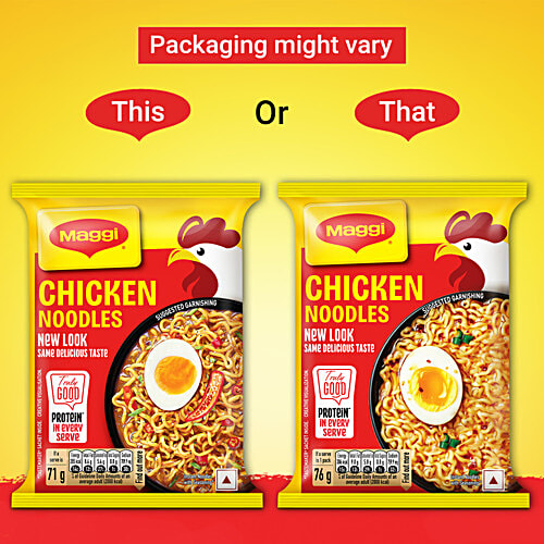 Buy Maggi Noodles Chicken 71 Gm Pouch Online At Best Price of Rs