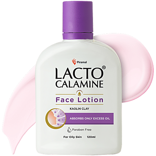 Lacto Calamine Kaolin Clay Face Lotion For Oily Skin, 120 ml