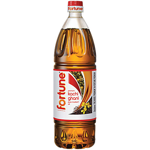 Buy Fortune Mustard Oil Kachi Ghani 500 Ml Bottle Online At Best