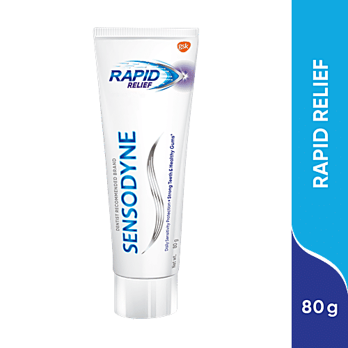Sensodyne Rapid Relief Toothpaste, 80 g