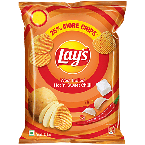 LAYS HOT N SWEET CHILLI 48
