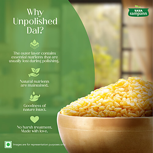 Tata Sampann Unpolished Moong Dal 1 Kg