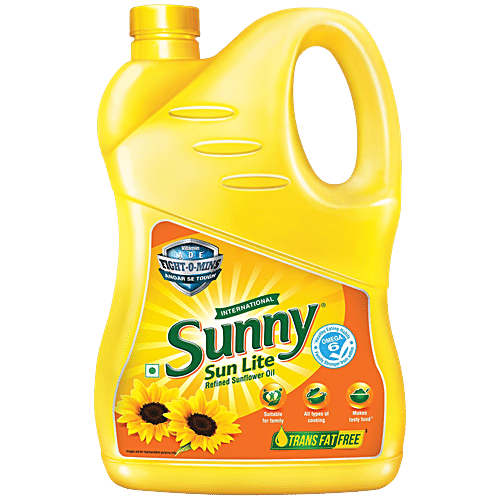 Sunny Sun Lite Refined Sunflower Oil 4.3 Kg