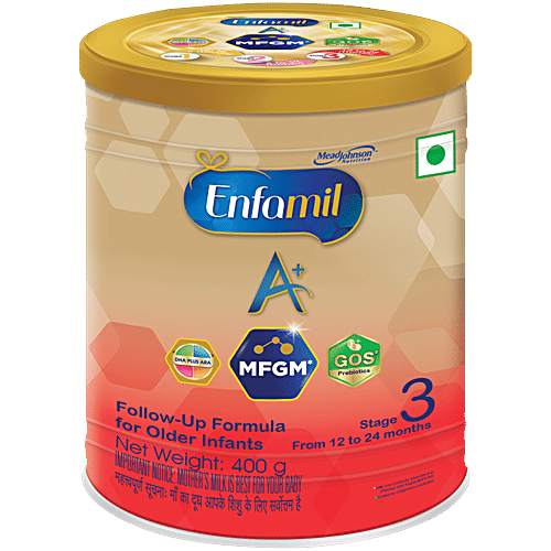 Enfamil A+ Stage Follow-Up Formula 12 To 24 Months, 400 g