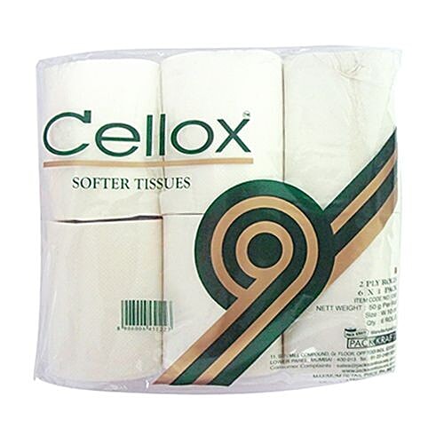 Cellox Toilet Rolls Ply, 100 pcs