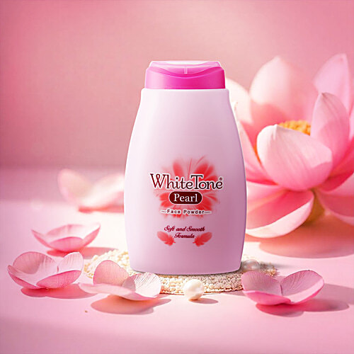 White Tone Pearl Face Powder 75G